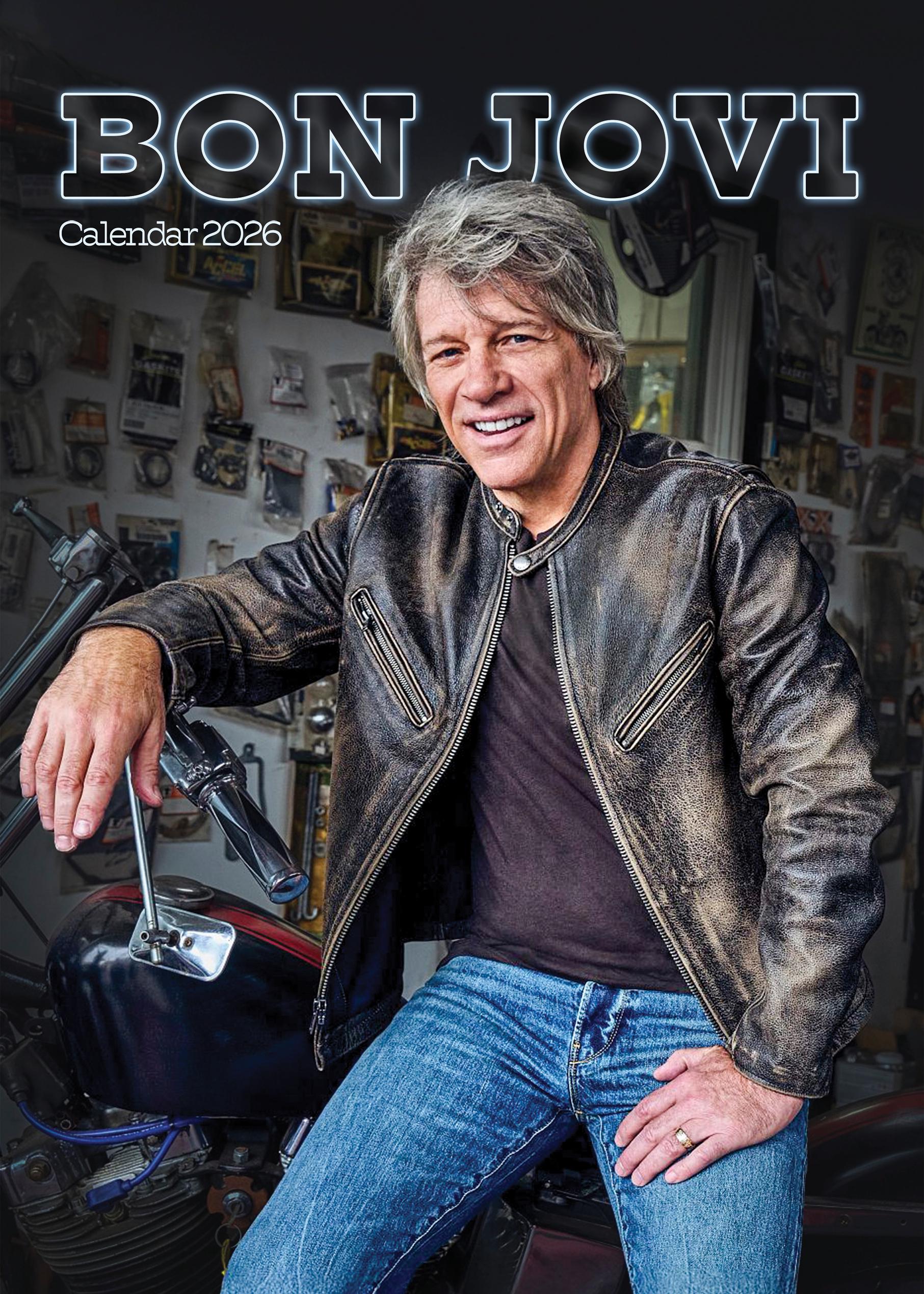 Bon Jovi 2026 A3 Calendar - Etsy