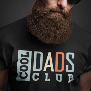 Cool Dads Club T-Shirt, Comfort Colors Dad Tee, Funny Dad Gift, Father&#39;s Day T-Shirt, Gift for New Dads, Cool Dad Apparel