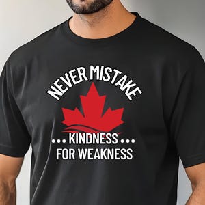 Kindness Awareness T-Shirt: Elbows Up Canada Pride Tee