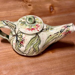Gum Leaf Tea Pot