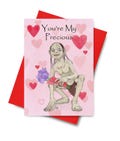 Funny Anniversary Card LOTR Gollum Card for Her or Him Gift Idea for Valentine's Day Card You're My Precious Anniversary Card for Girlfriend