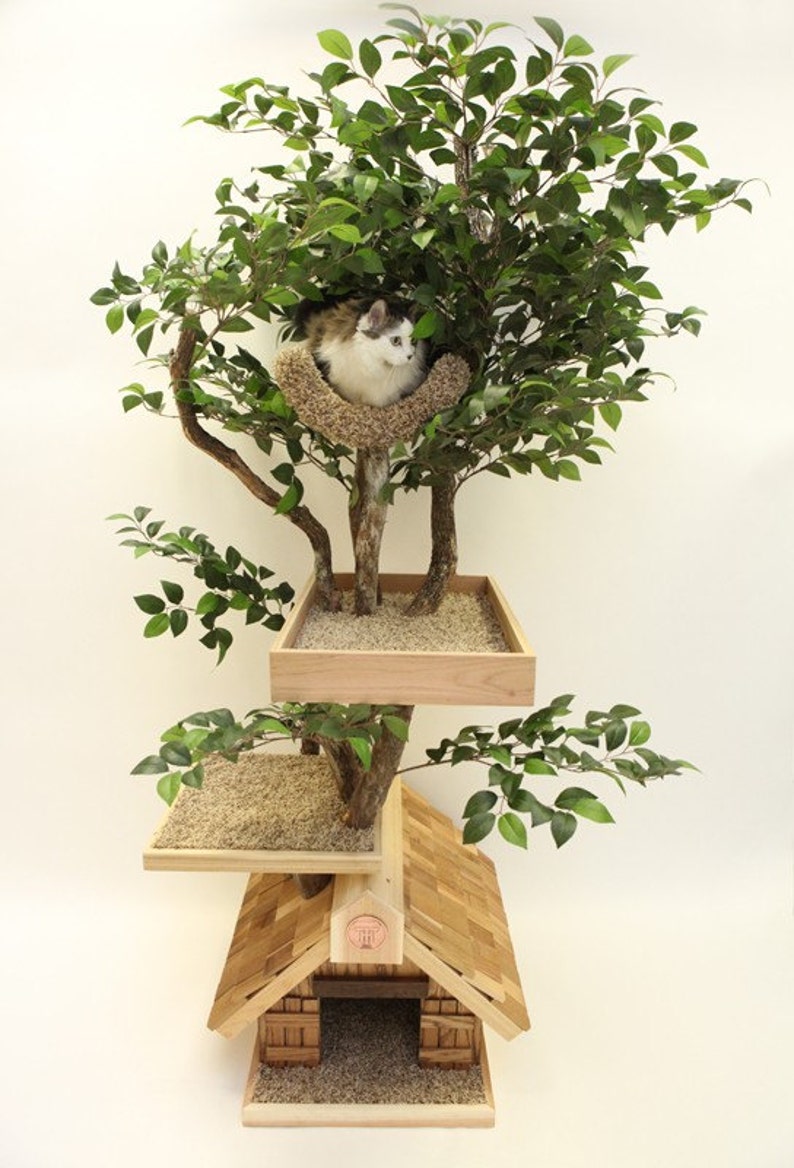Adult medium Cat Tree House image 0