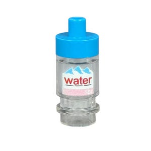 Water bottle - Custom printed Lego® 1x1 round brick - inspired by the well known brand.