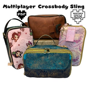 MultiPlayer Sling Bag PDF Schnittmuster