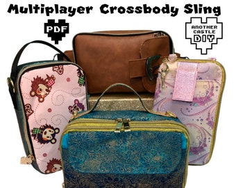 Multiplayer Sling Bag PDF Sewing Pattern