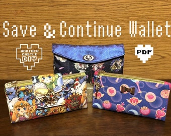 Save & Continue Wallet PDF Sewing Pattern