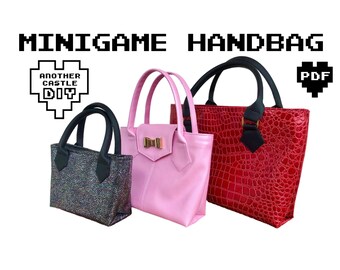 Minigame Handbag PDF Sewing Pattern