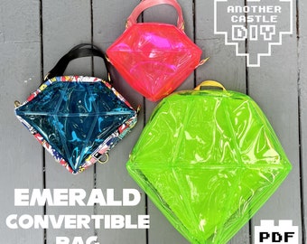 Emerald Convertible Bag PDF Sewing Pattern