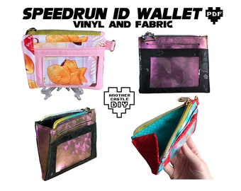 Speedrun ID Wallet Combo PDF Sewing Pattern