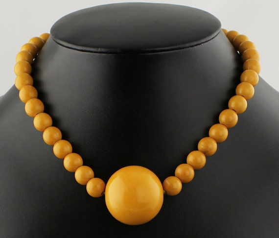Deco Bakelite Necklace - 1930's - 40's