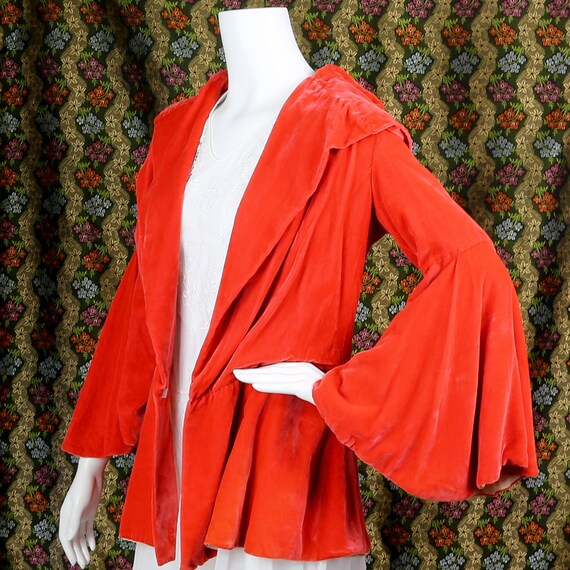 1930s Soft Silk Velvet Jacket