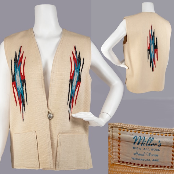 Vintage Chimayo Vest