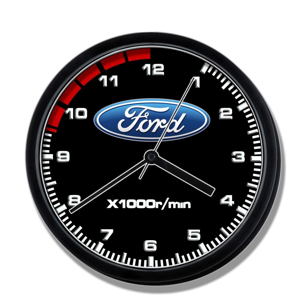 FORD Logo Speedometer Clock Great Gift / Room Decor Wall Clock NEW - Etsy