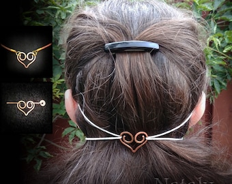 Face Mask Ear Saver, Heart Necklace, Brooch, Face Mask Extender, Ear Guard, Face Mask Clip, Ear Protector, Mask Hook, Minimalist Necklace