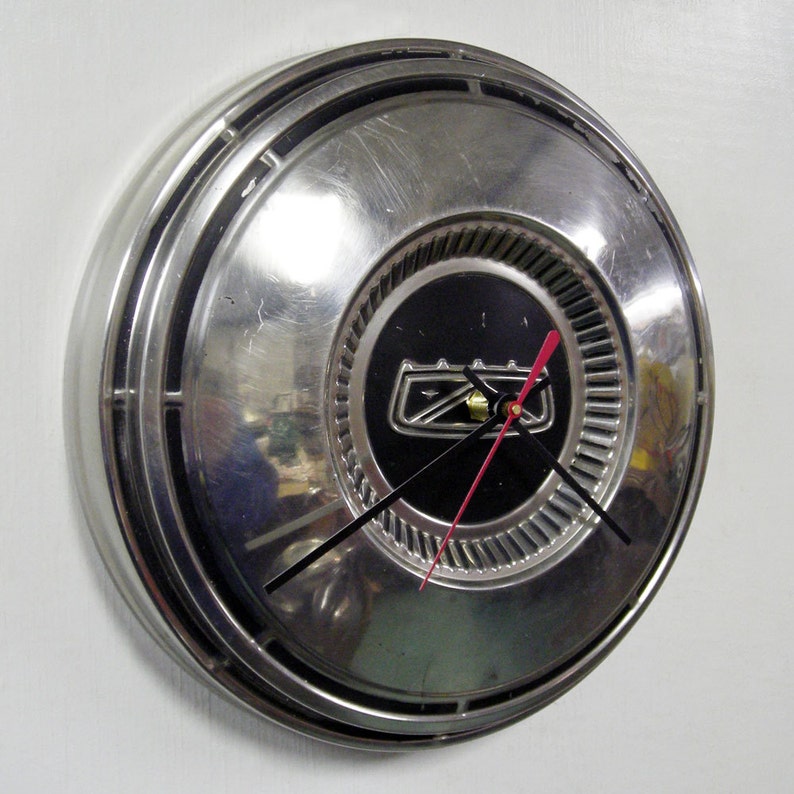 1967 1972 Ford Hubcap Clock Wall Clock Falcon Fairlane Etsy