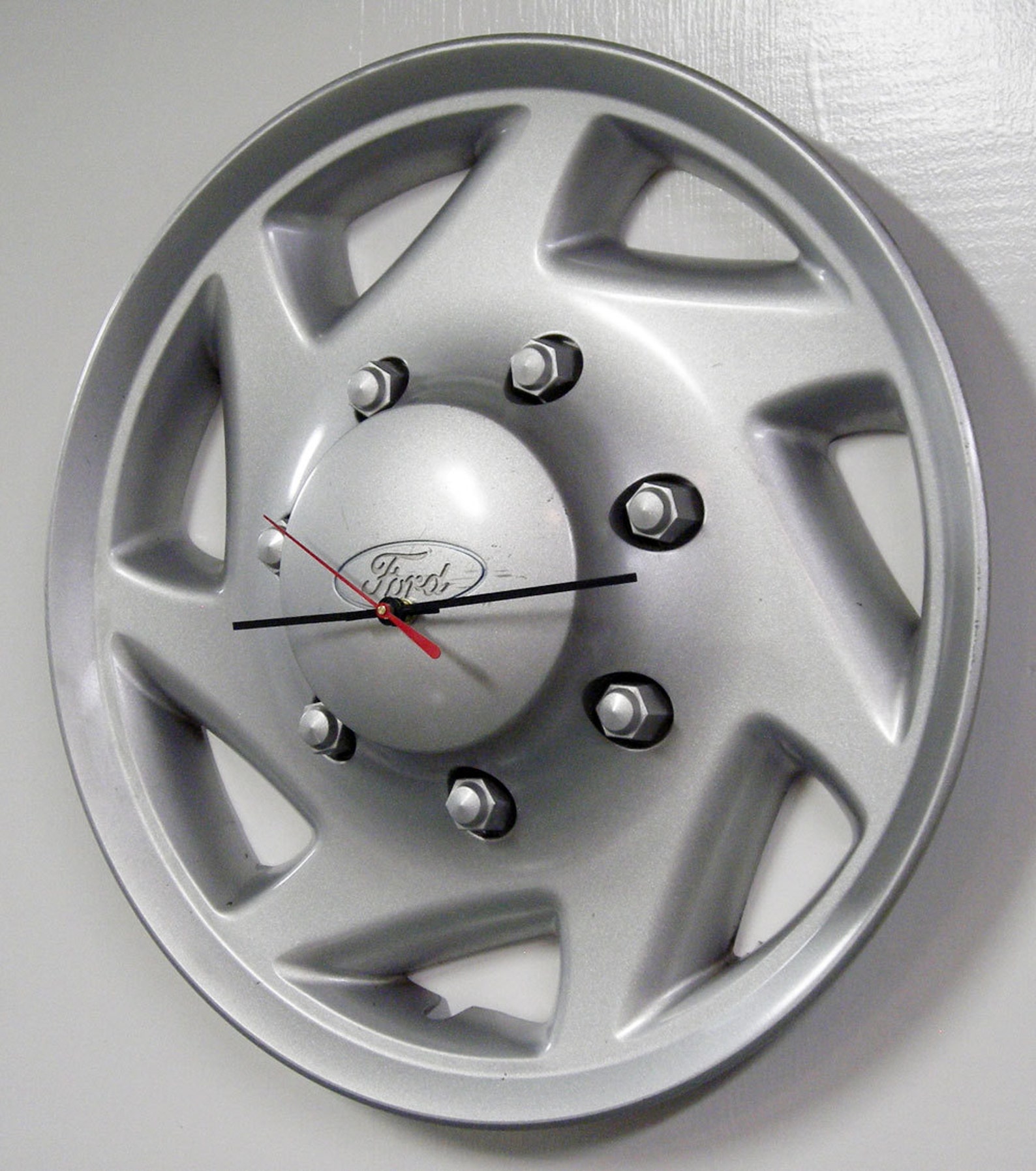Ford Van Hubcap Clock 1996 2009 Ford Econoline Van Wall Etsy