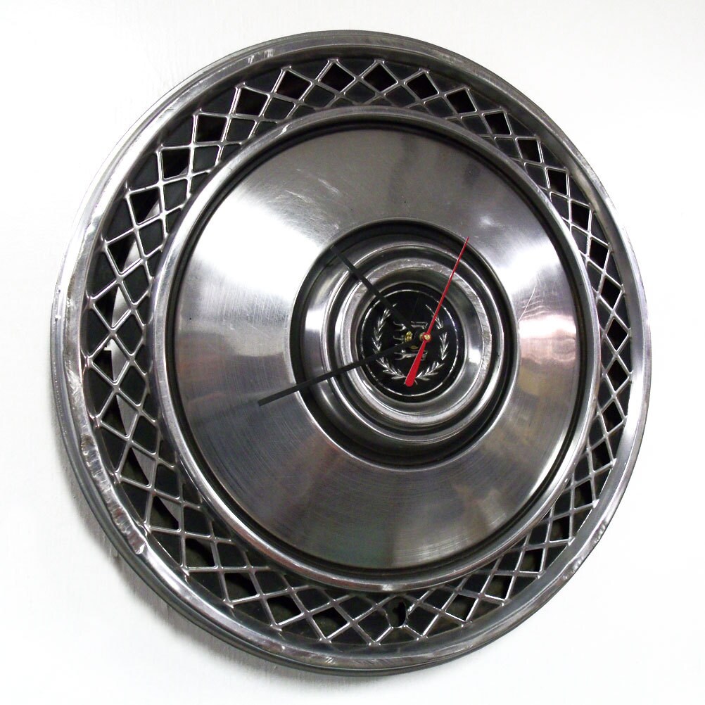 1977 1978 Mercury Cougar Hubcap Clock Vintage Car Hub Cap Etsy