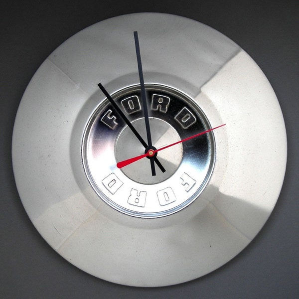 1955 - 1956 Ford Fairlane Coprimozzo Clock - orologio da parete Classic Car