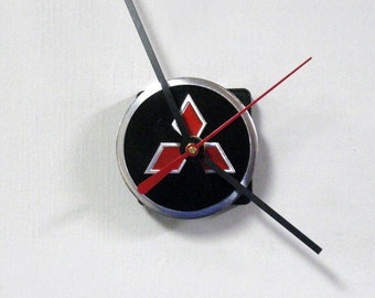 Mini Mitsubishi Wall Clock - Small Car Clock - Eco-friendly