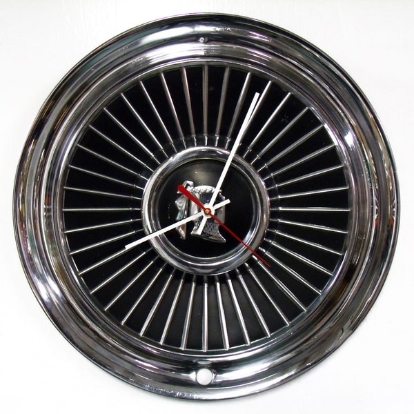 1958 Dodge Royal Lancer Hubcap Clock - 1950's Mopar Classic Car Hub Cap