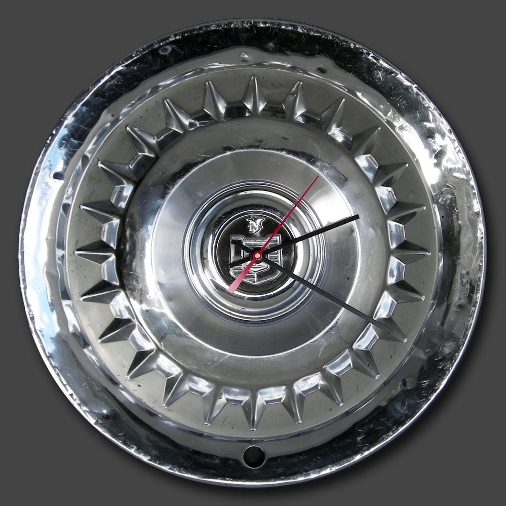 1959 Mercury Hubcap Clock Wall Clock Retro Car Clock Etsy Australia