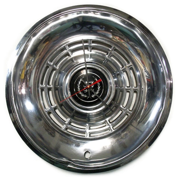 Gifts for Him - Boyfriend Christmas Present - 1977 - 1982 Ford LTD Hub Cap Clock - Mercury Cougar Hubcap - 1978 1979 1980 1981 - Mens Gift