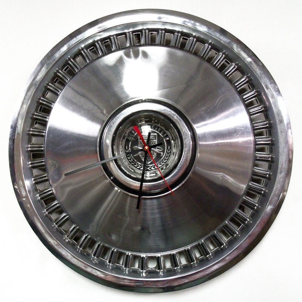 1974 1977 Mercury Cougar XR7 Hubcap Clock Vintage Hub Cap Etsy