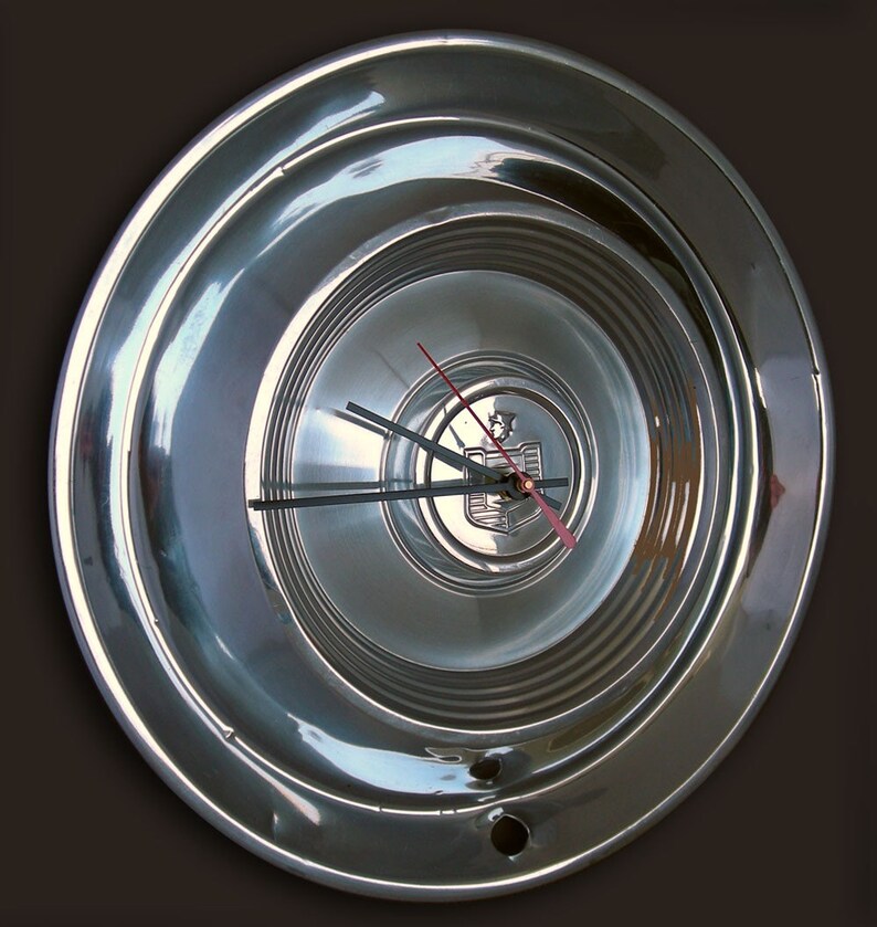 1960 Mercury Hubcap Clock Classic Car Clock Etsy