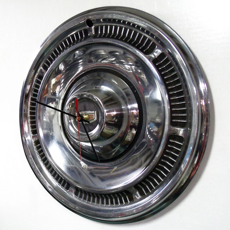 1969 Mercury Marauder Hub Cap Clock Monterey Marquis Retro Etsy