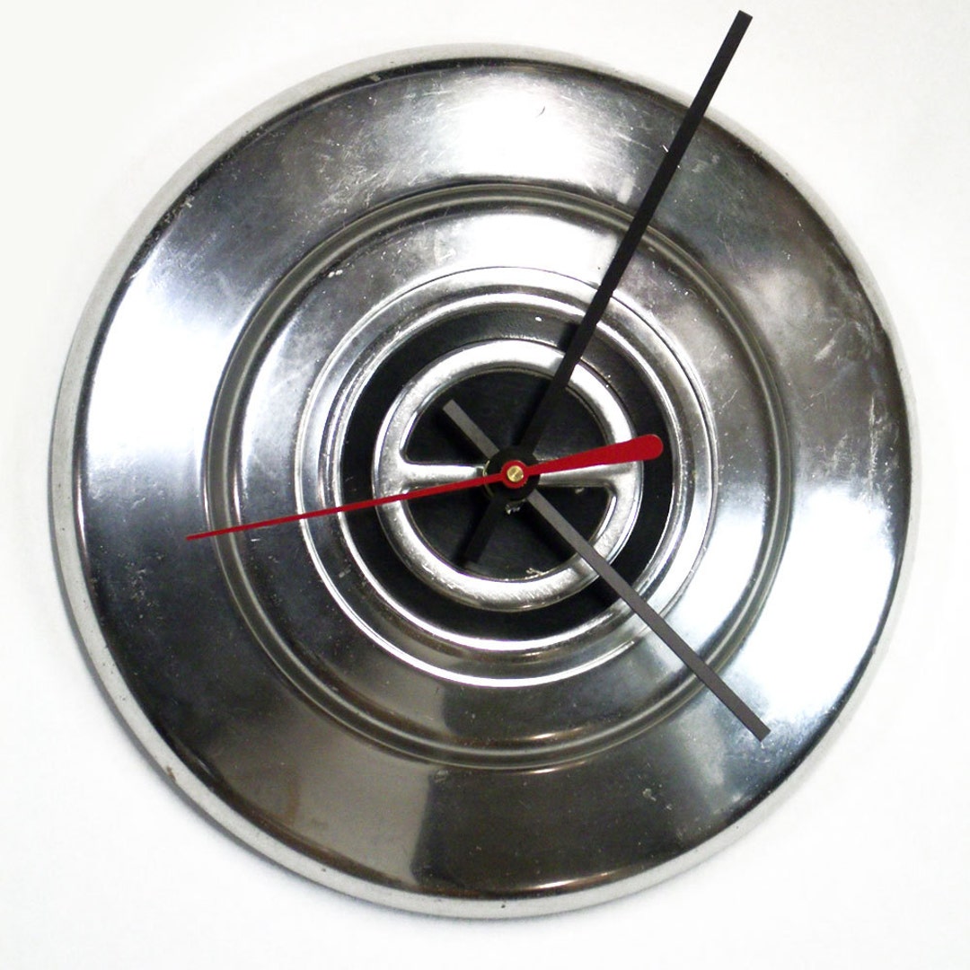 Industrial Clock 1993 1997 Ford Ranger Pickup Truck Hubcap Clock ...