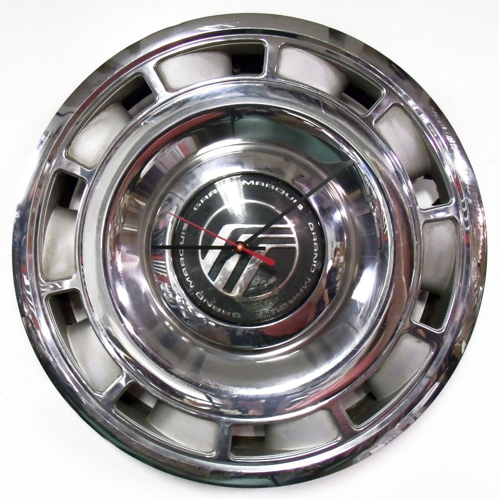 1988 1991 Mercury Wall Clock Grand Marquis Hubcap Clock | Etsy