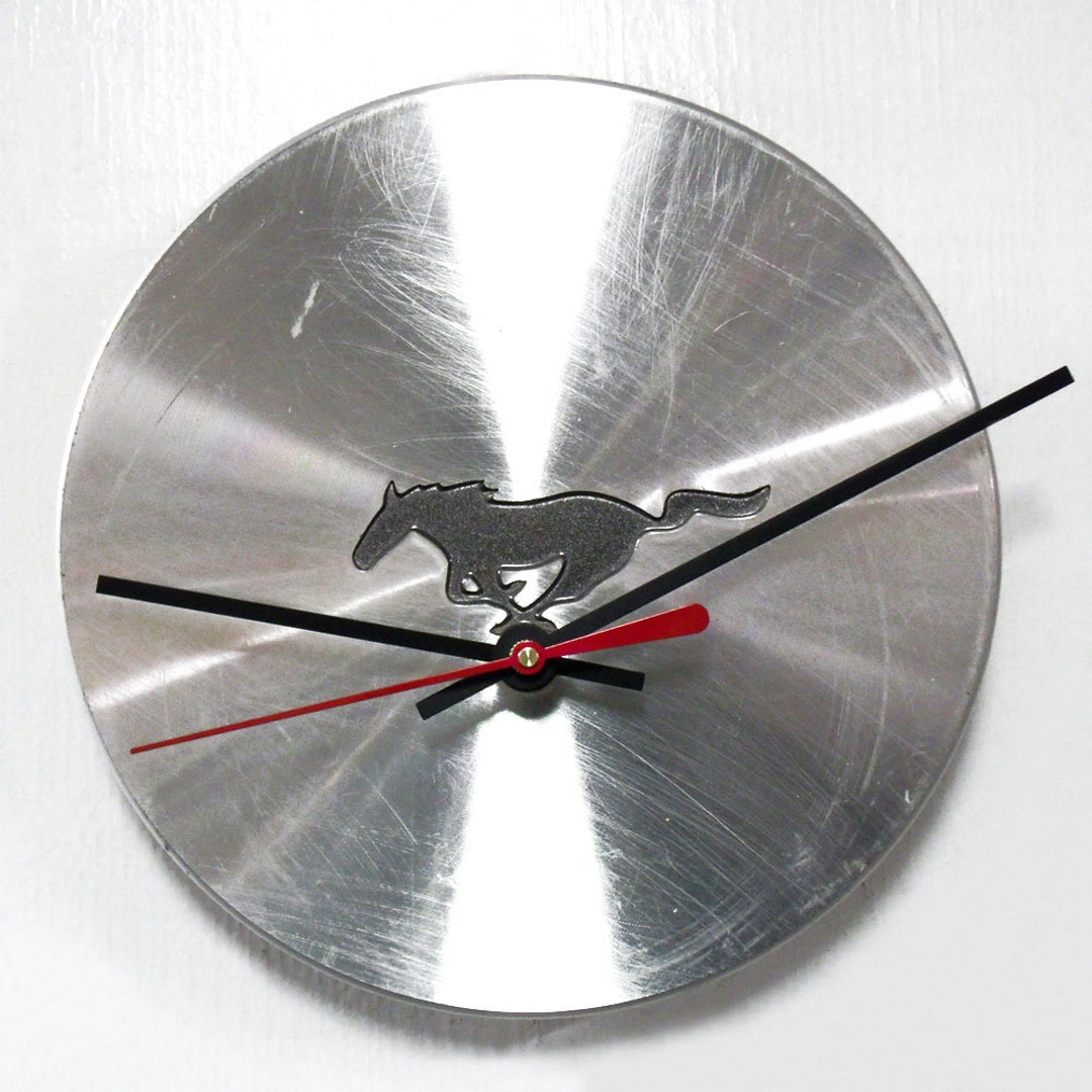 1994 2004 Ford Mustang Hubcap Clock 1995 1996 997 1998 Etsy