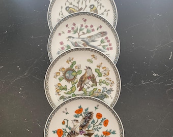 Hutschenreuther Ole Winther Porcelain Plates: Collectible German Decor, Set of 5