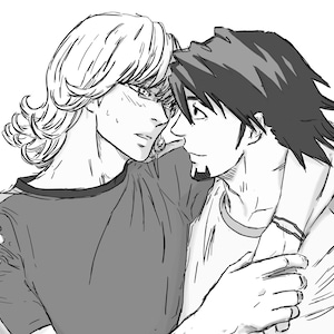 Tiger and Bunny Taibani anime art high quality print
