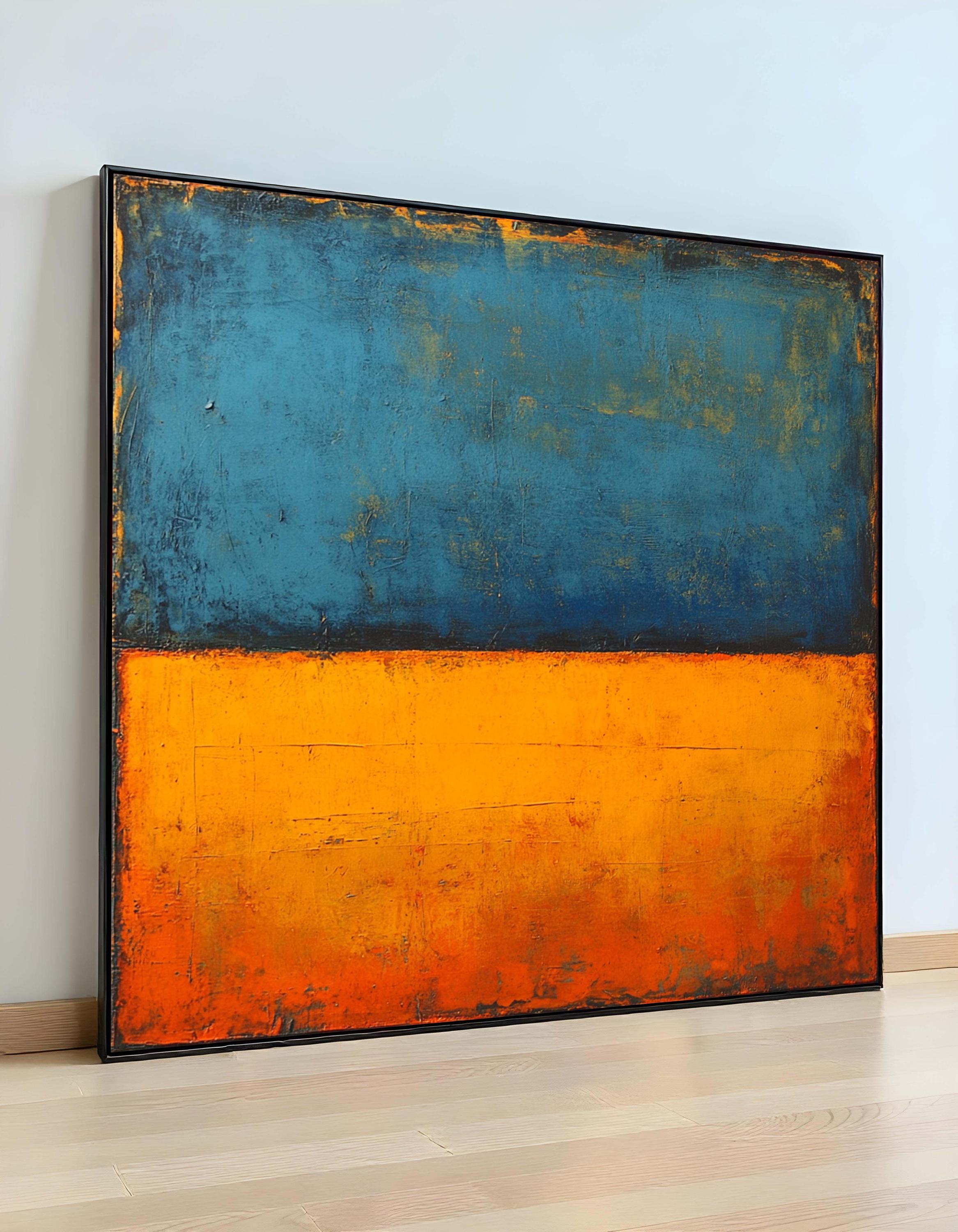 Marc Rothko Frames Mix Mark Rothko Framed Canvas,mark Rothko Wall Art, Art Reproduction ...