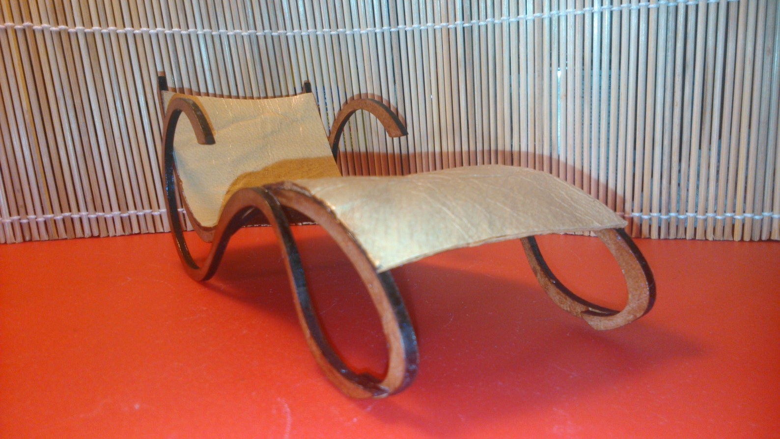 DIY Art Nouveau Chaise Longue Kit 1/12 Miniature for Etsy