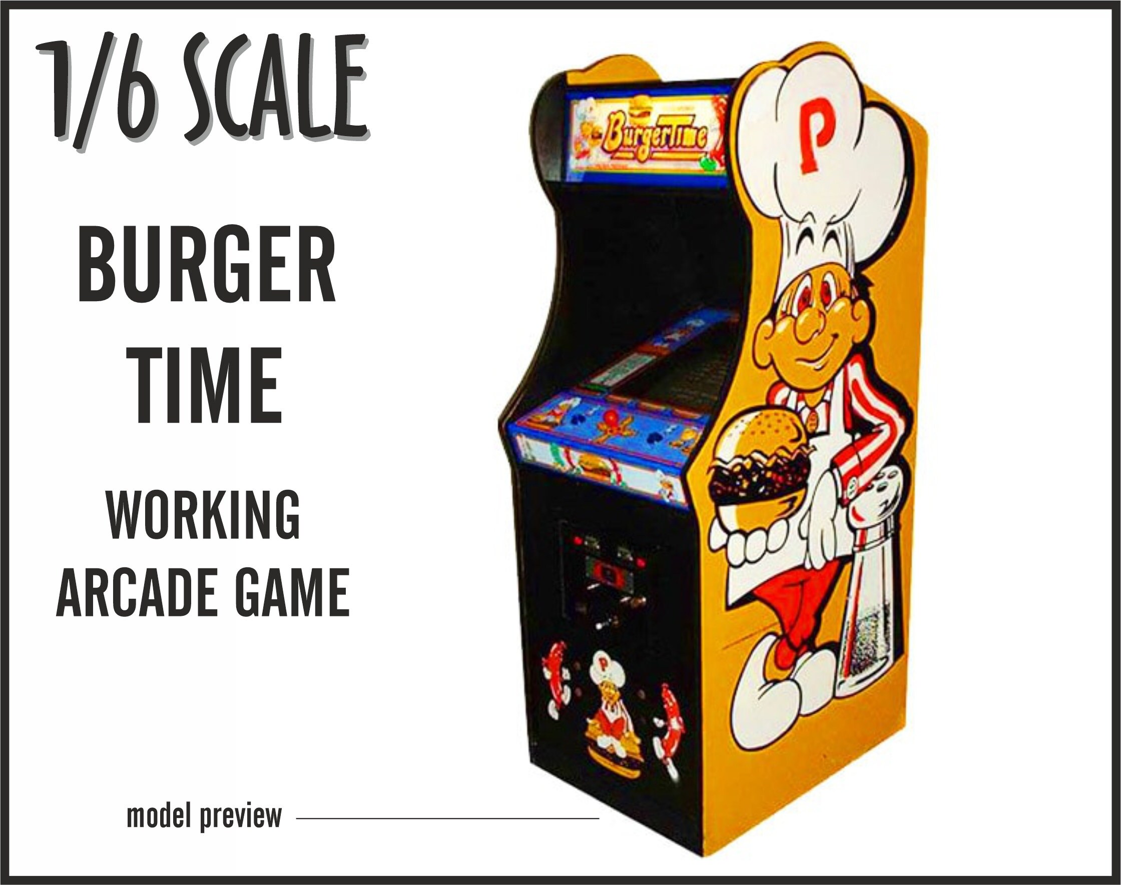 Burger Time (Nintendo Entertainment System, 1987) Tested Authentic