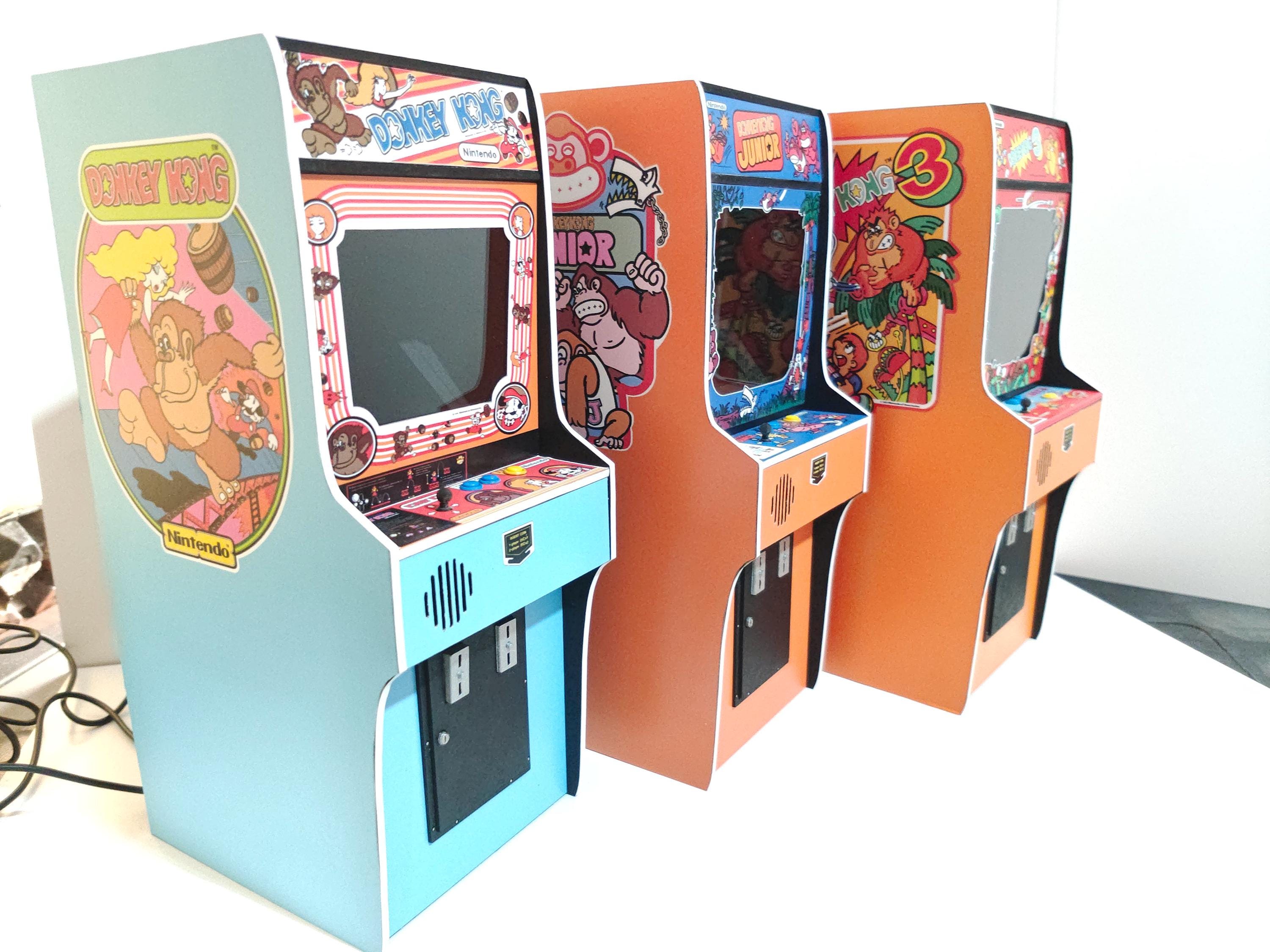 ミニチュア アーケード マシン、ドンキー コング ゲーム、1/6