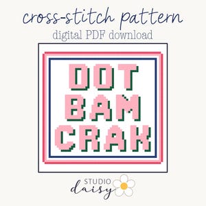 麻雀クロスステッチパターンPDF、ドットバムクラック麻雀ウォールアートチャート、プレッピータイルゲームルーム装飾、かわいいプレイヤーギフト