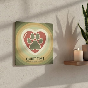 Quiet Time Animal Euthanasia Sign | Vet Clinic Pastel Decor