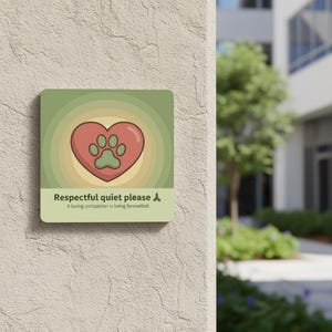 Pet Euthanasia Sign | Animal Euthanasia Sign for Vets - Rainbow Bridge Memorial, Veterinary Gift