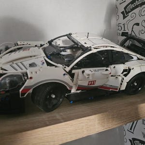 Desk Stand for Lego Technic Porsche 911 RSR 42096