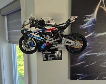Wall Mount for Lego Technic BMW 1000 RR 42130 | Easy Mounting | Durable