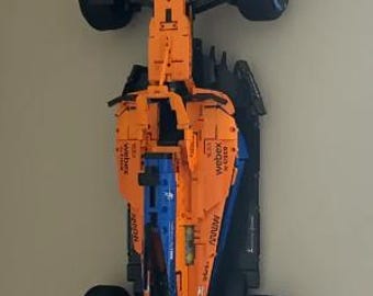 Wall Mount for Lego Technic McLaren Formula 1 Race Car (42141) | Easy Mounting | Durable