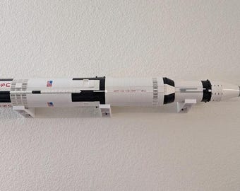 Wall Mount for Lego NASA Apollo Saturn V 92176 | Easy Mounting | Durable