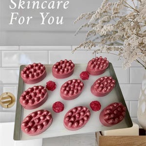 Massage Soap Bar with Shea Butter/Gift soap/handmade soap/fruity scent