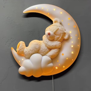 Set of 3 | Nursery Lighting , Cloud Light, Kids Wall Lamp , Nursery Lamp , Baby Room Decor, Nursery Wall Lighting, Cloud Lamp, Nursery Decor