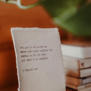 Sii sulla mia strada / Poesia dattiloscritta Stampa