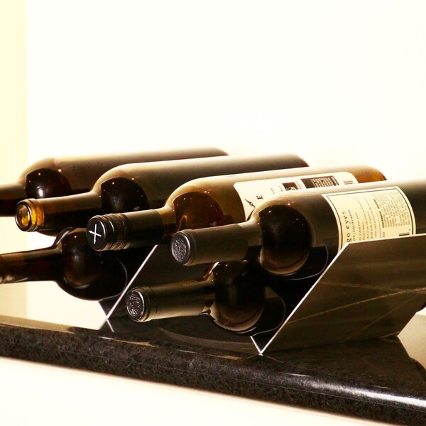 Metal Wine Rack Etsy