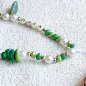 Jade Quartz Gemstone Phone Strap,Crystal Beads Phone Charm,Personalized Phone Strap Chain,Gift For Her